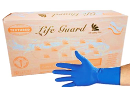 LifeGuard Blue Latex 14 mil Extended Cuff Medical/Industrial
