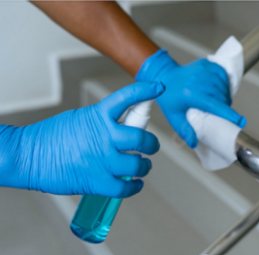 LifeGuard Blue Nitrile 3.5 mil Exam Gloves - Latex Free & Powder Free - 100/BX - 10BX/CS - Case of 1000 Gloves