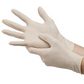 LifeGuard White Latex 5 mil Grip Medical Gloves - Powder Free - 100/BX - 10BX/CS - Case of 1000 Gloves